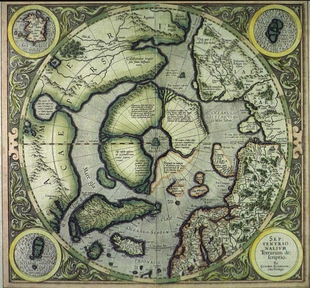 карта Гипербореи